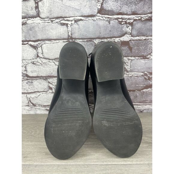 Nisolo Black Leather Ankle Back Zip Heel Booties Boots Women’s 9M US/40EU Mexico - Picture 10 of 16